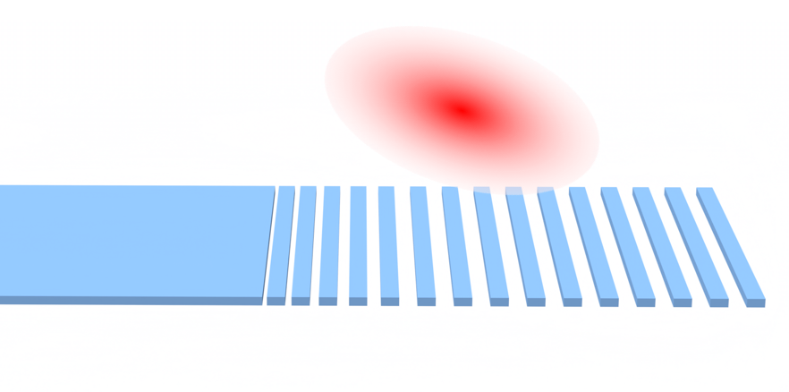 Inverse design of an apodized grating coupler through shape optimization