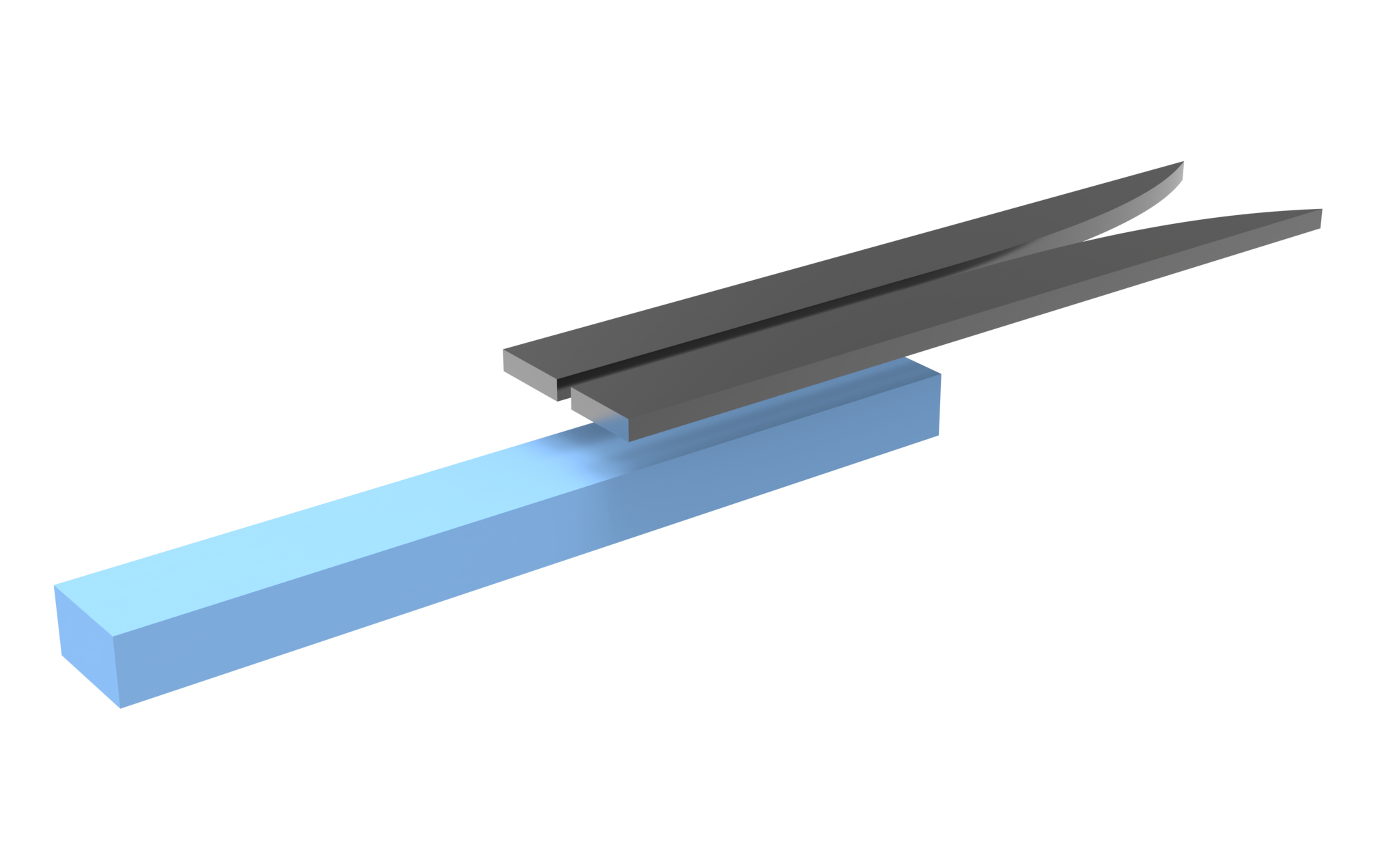 Integrated plasmonic Vivaldi antenna with silicon waveguide